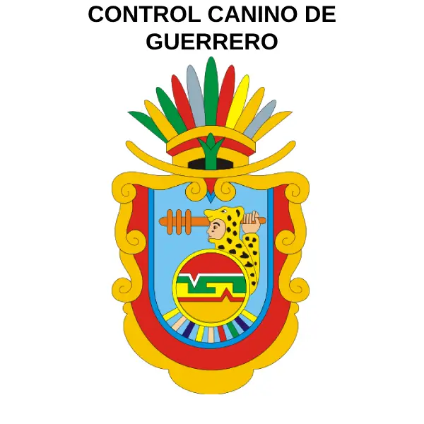Escudo del Control Canino en Guerrero - Emblema del Estado