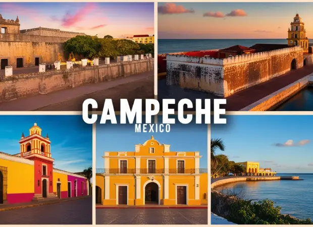 Fotografía de los lugares más icónicos de Campeche