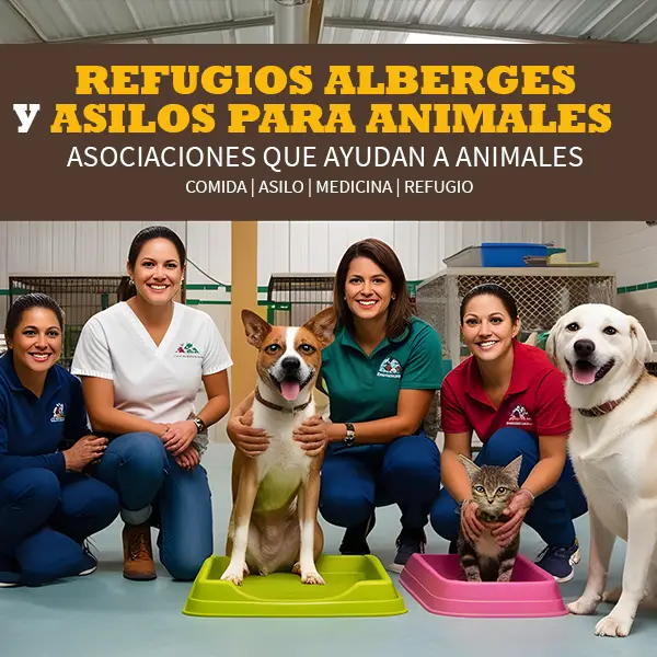 Albergues, refugios y asilos para mascotas en México.