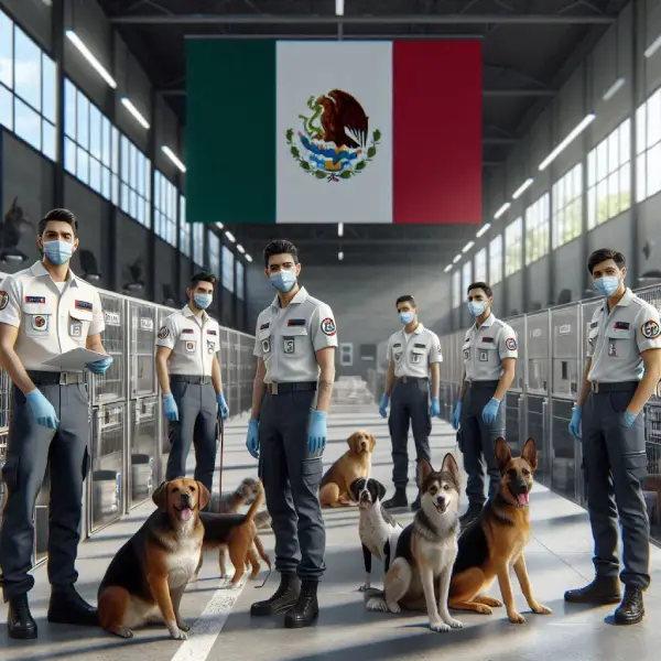 Perreras y controles caninos en México con personal mexicano