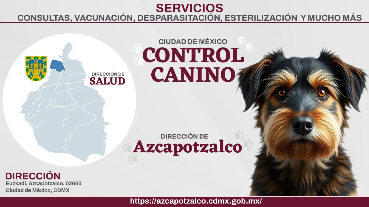 Control Canino Azcapotzalco CDMX Perreras o antirrábicos.