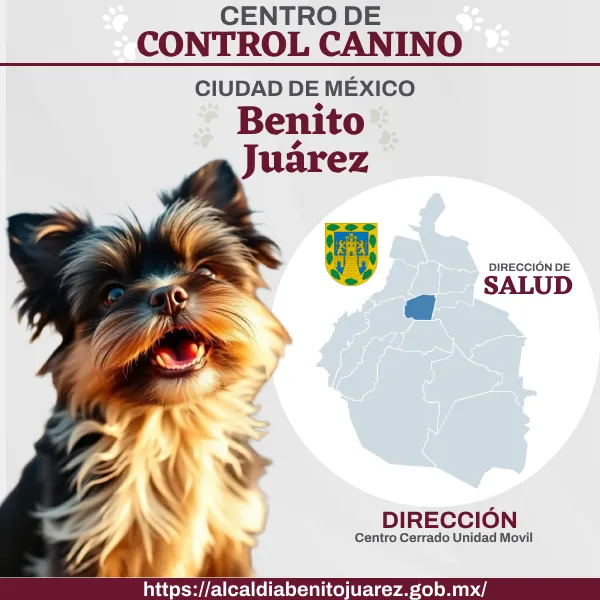Control Canino Benito Juárez CDMX Perreras o antirrábicos