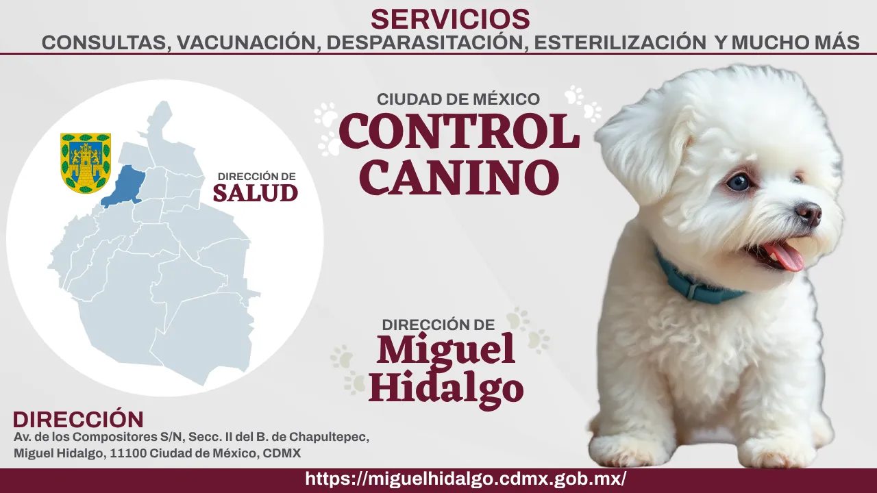 Control Canino Miguel Hidalgo CDMX Perreras o antirrábicos.
