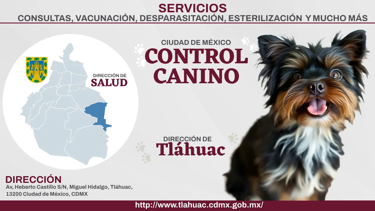 Control Canino Tláhuac CDMX Perreras o antirrábicos.