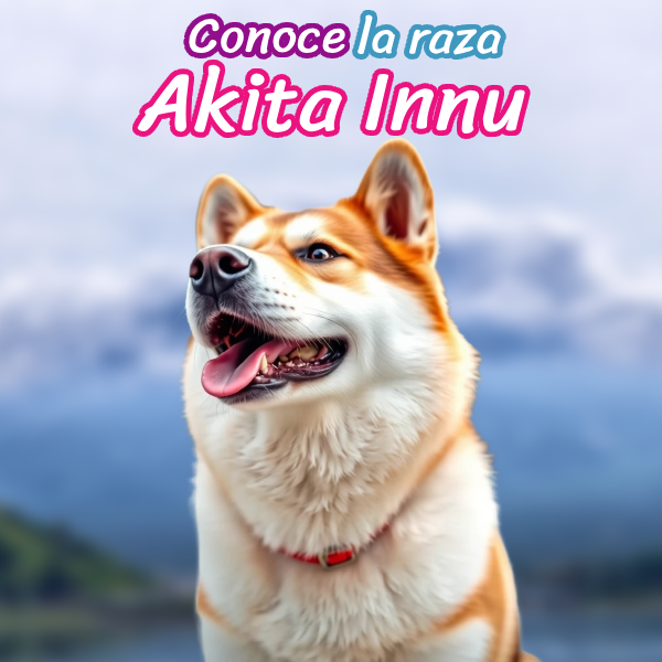 Ficha informativa de la raza Akita Inu con detalles esenciales.