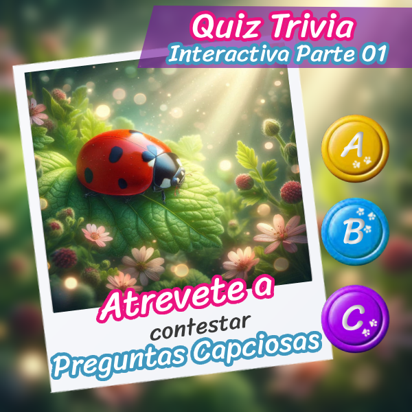 Descubre las costumbres y forma de vida de las catarinas con este quiz trivia interactivo.