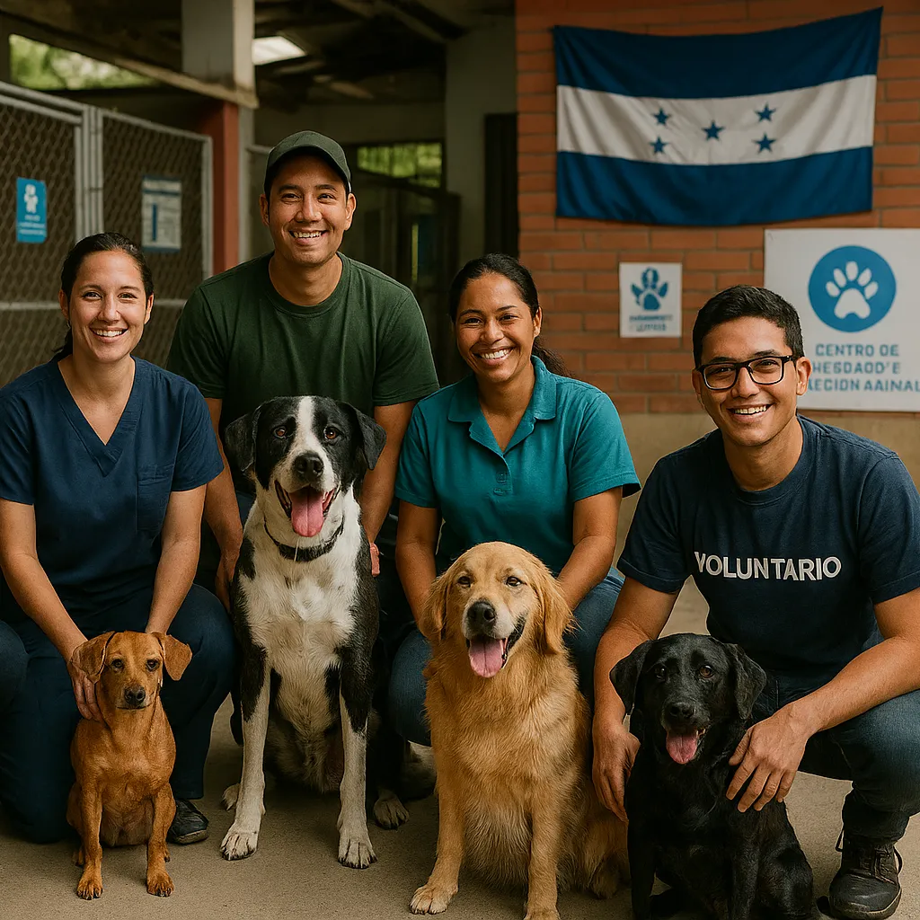 Centro de rescate y protección animal en Tegucigalpa, Honduras