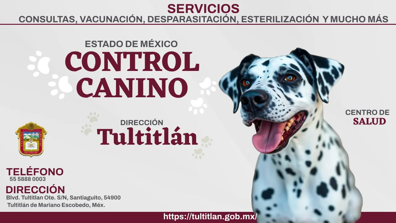 Control Canino Tultitlán EDOMEX